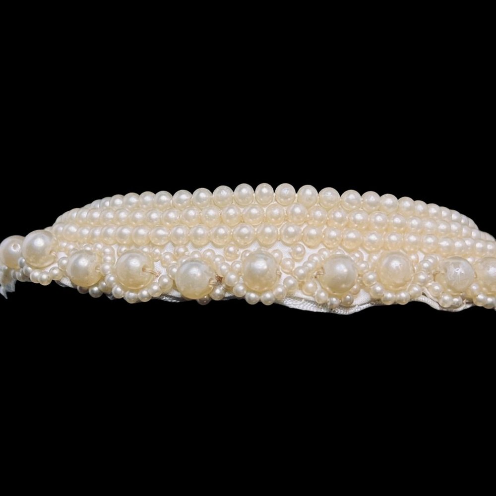 Vintage Glentex Faux Pearl Collar Clothing Accessory (5049) - Picture 6 of 9
